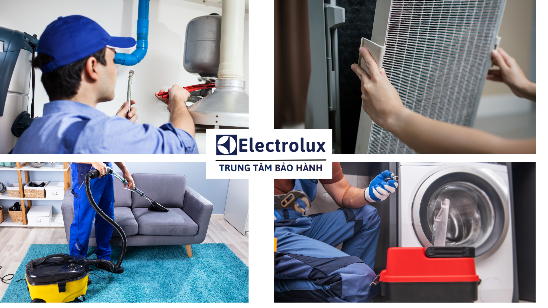 Dịch vụ vệ sinh máy lạnh tại Trung tâm bảo hành Electrolux