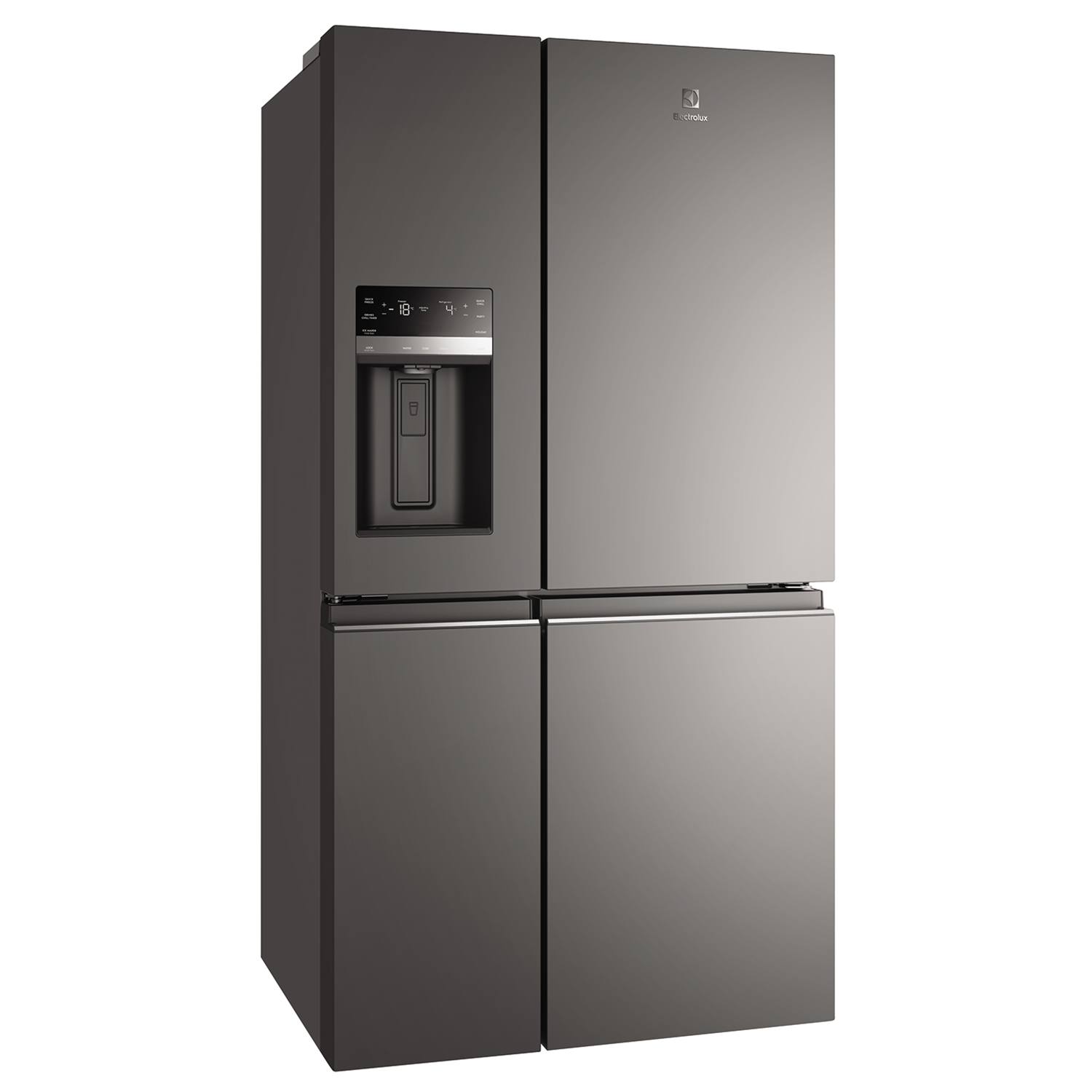 Tủ lạnh 4 cánh 609 lít Inverter UltimateTaste 900 - Xám đậm Glossy